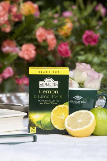 چای لیمو و لایم احمد انگلستان
