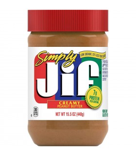 Jif کره بادام زمینی کم سدیم و کم شکر کرمی جیف