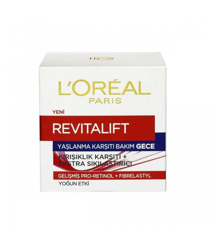 خرید Loreal کرم شب ضد چروک رویتالیفت 50 میل لورال