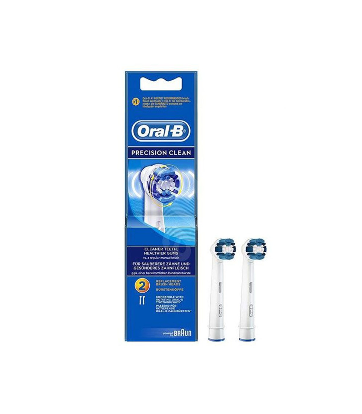 Oral B سری مسواک برقی پرسیشن کلین 2 عددی اورال بی