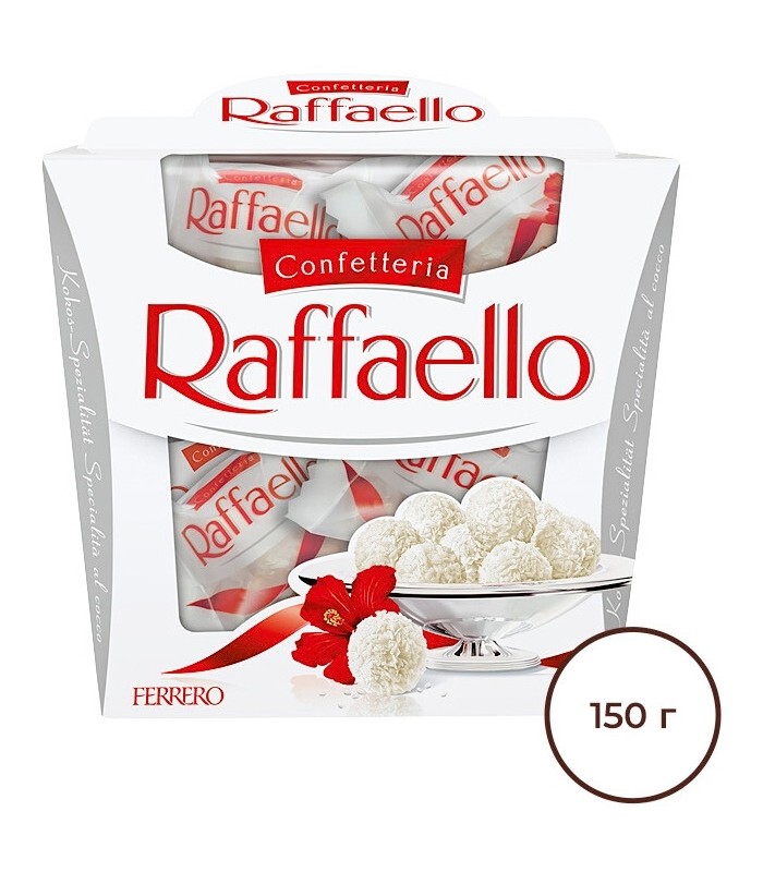 Raffaello شکلات کادوئی 150 گرم رافائلو