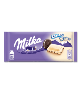 Milka شکلات سفید اورئو 100 گرمی میلکا