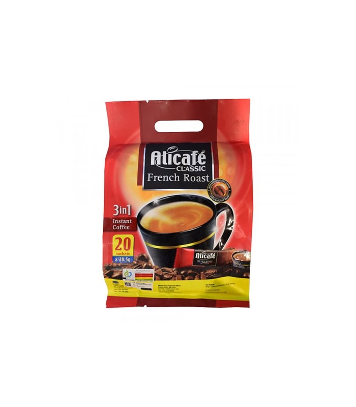 Alicafe قهوه فوری فرنچ رست 20 عددی علی کافه