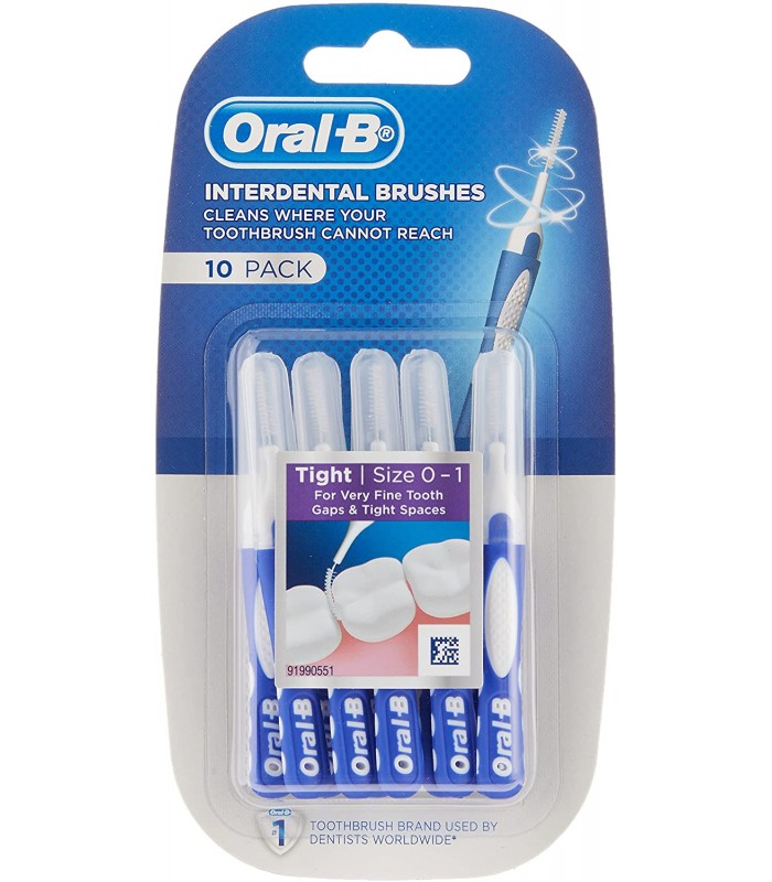 Oral B مسواک 10 عددی بین دندانی اورال بی