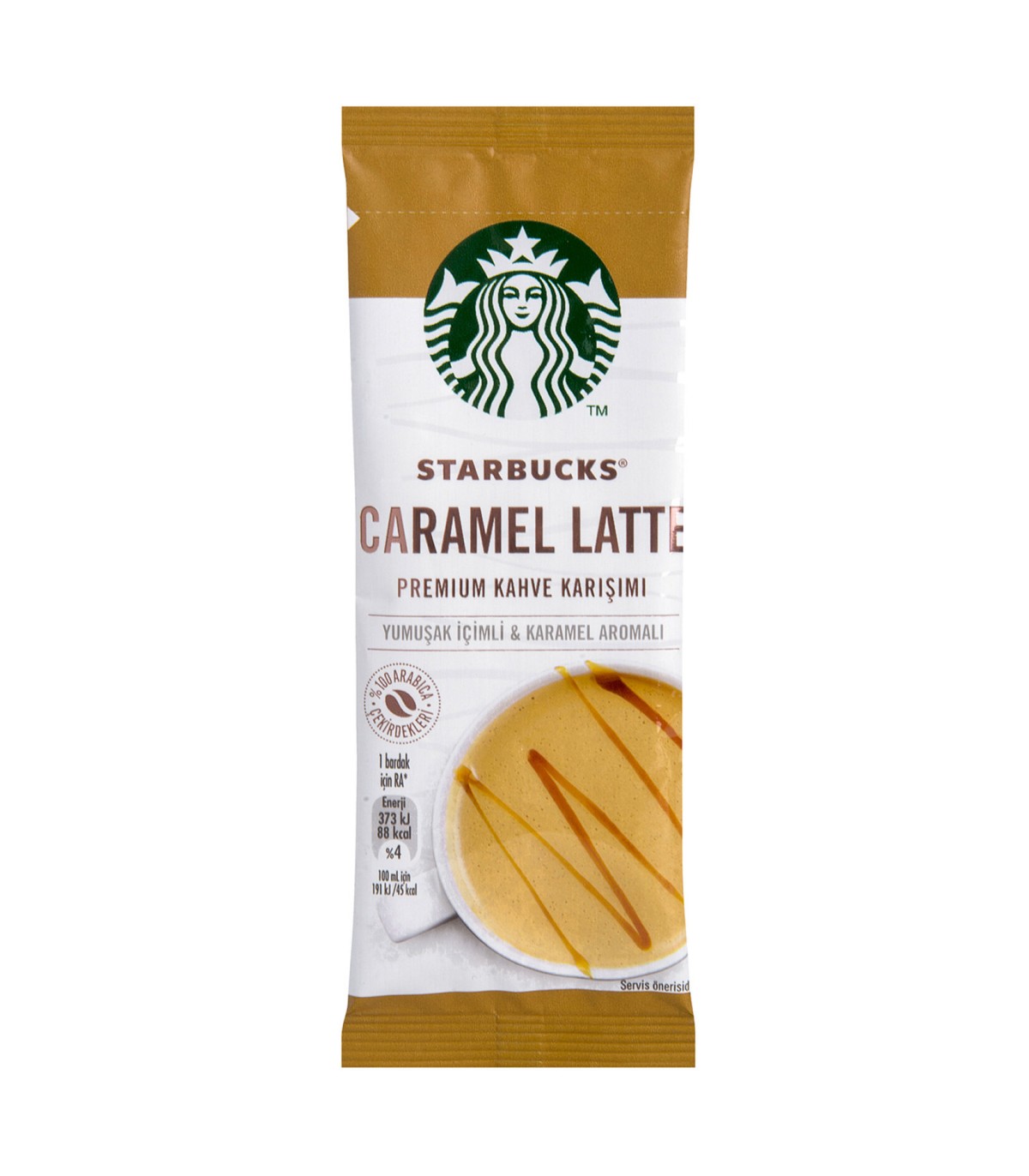 STARBUCKS کافی میکس کارامل لاته استارباکس