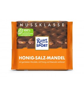 Ritter Sport شکلات بادام عسلی نمکی 100 گرمی ریتر اسپرت