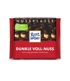Ritter Sport شکلات دارک فندق کامل 100 گرمی ریتر اسپرت