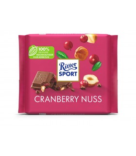 Ritter Sport شکلات فندق و کرنبری 100 گرمی ریتر اسپرت