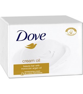 Dove صابون مرطوب کننده کرمی حاوی روغن آرگان 100 گرمی داو
