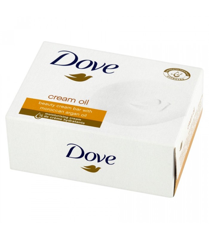 Dove صابون مرطوب کننده کرمی حاوی روغن آرگان 100 گرمی داو