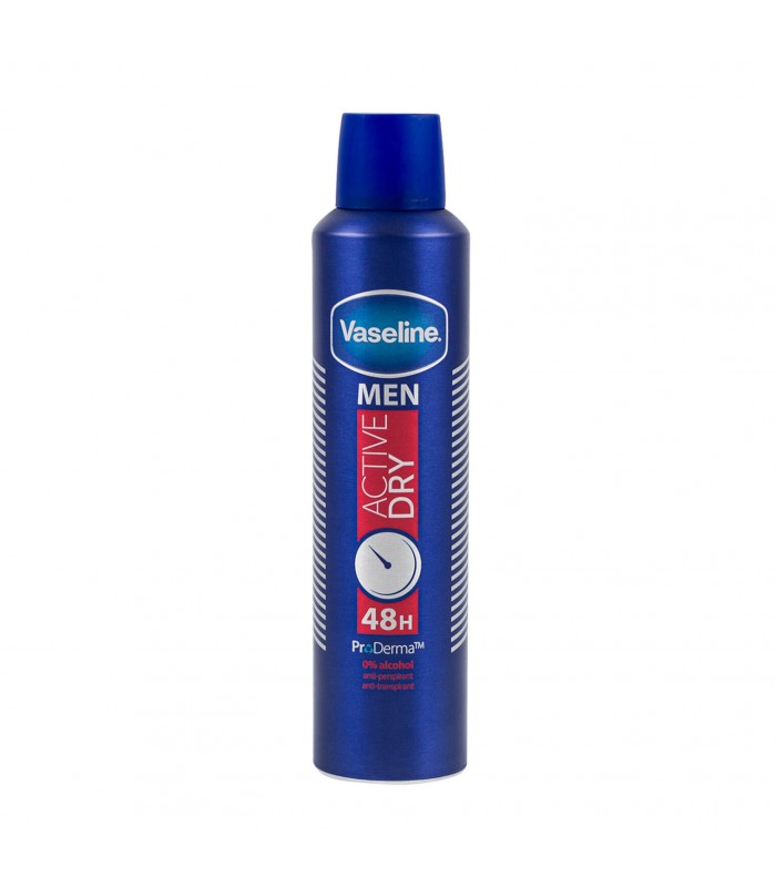 خرید Vaseline اسپری دئودرانت ضد تعریق اکتیو درای 250 میل وازلین