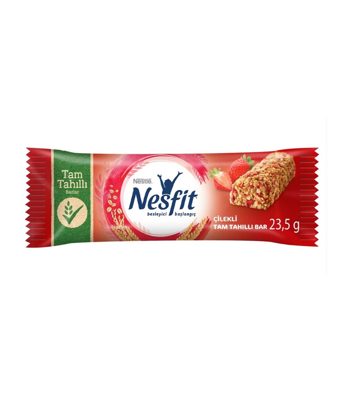 Nestle سریال بار صبحانه توت فرنگی و غلات کامل 23.5 گرمی نستله