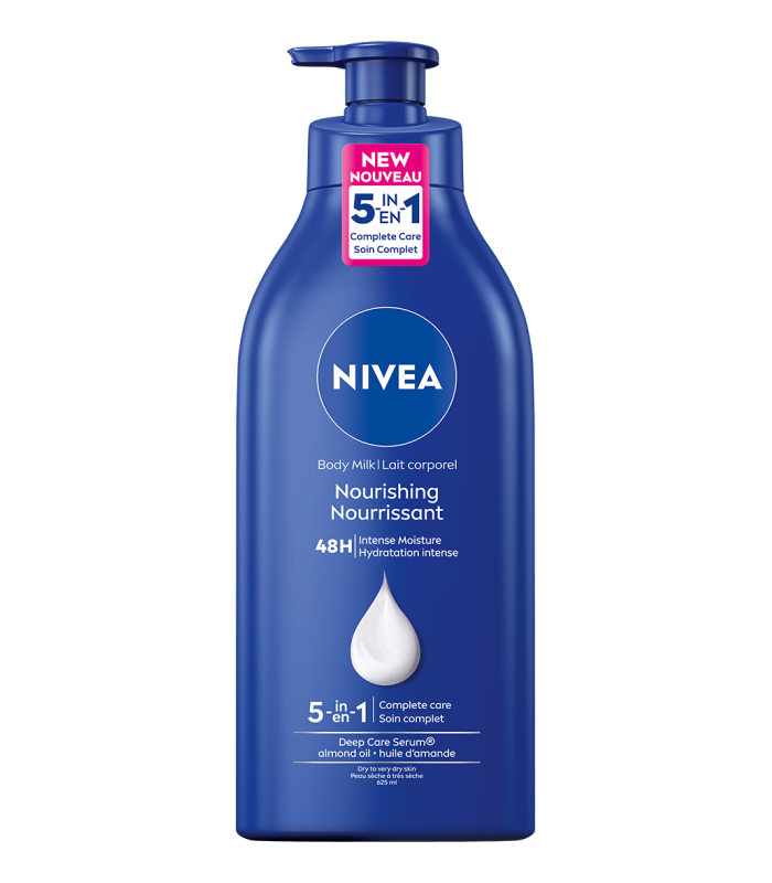 خرید Nivea مرطوب کننده بدن قوی بادی میلک ۳۸۰ میلی لیتر نیوآ