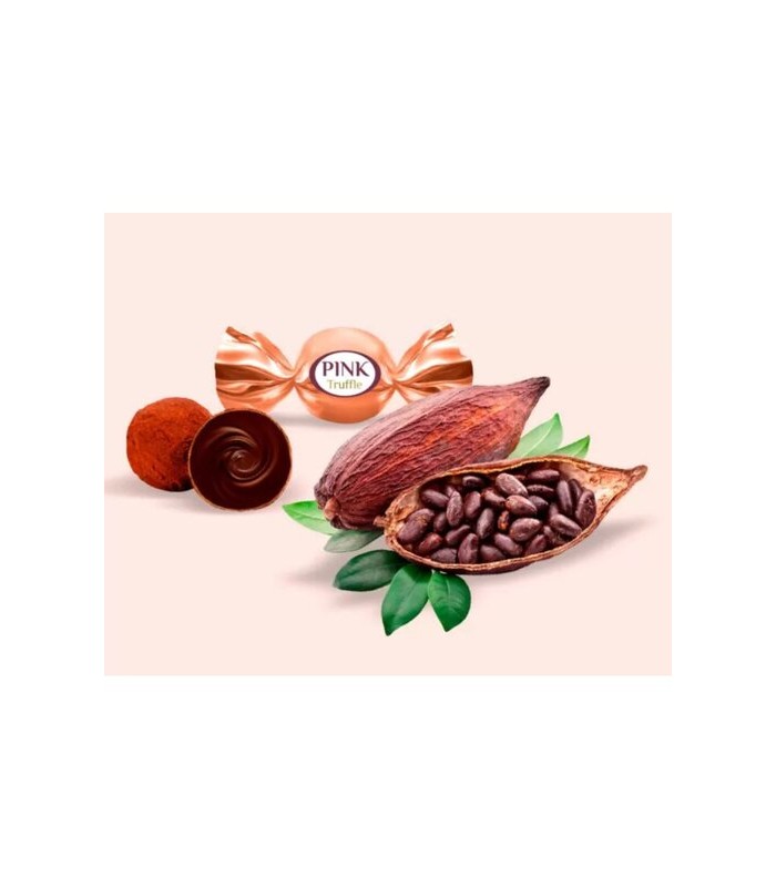 pink truffle شکلات ترافل پینک 1 کیلوگرمی