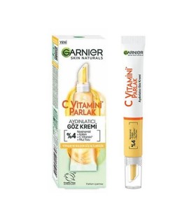 GARNIER کرم دور چشم روشن کننده ویتامین سی 15 میل گارنیه