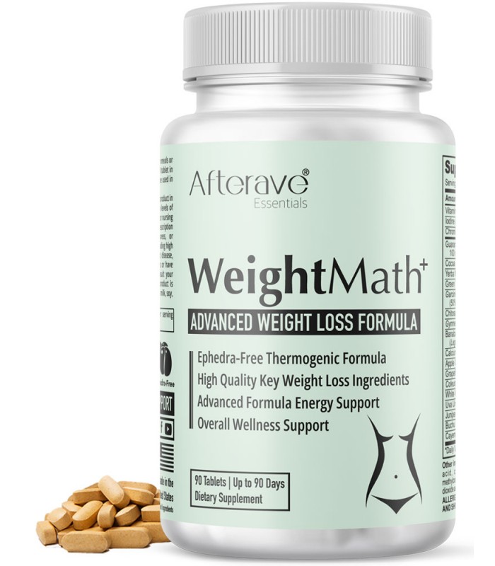 WeightMath Afterave مکمل لاغری ویت مث پلاس 90 عددی افترایو