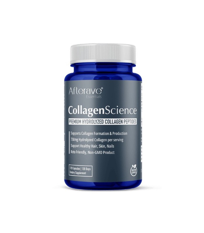 Collagen Science Afterave مکمل جوان ساز کلاژن ساینس 120 عددی افترایو