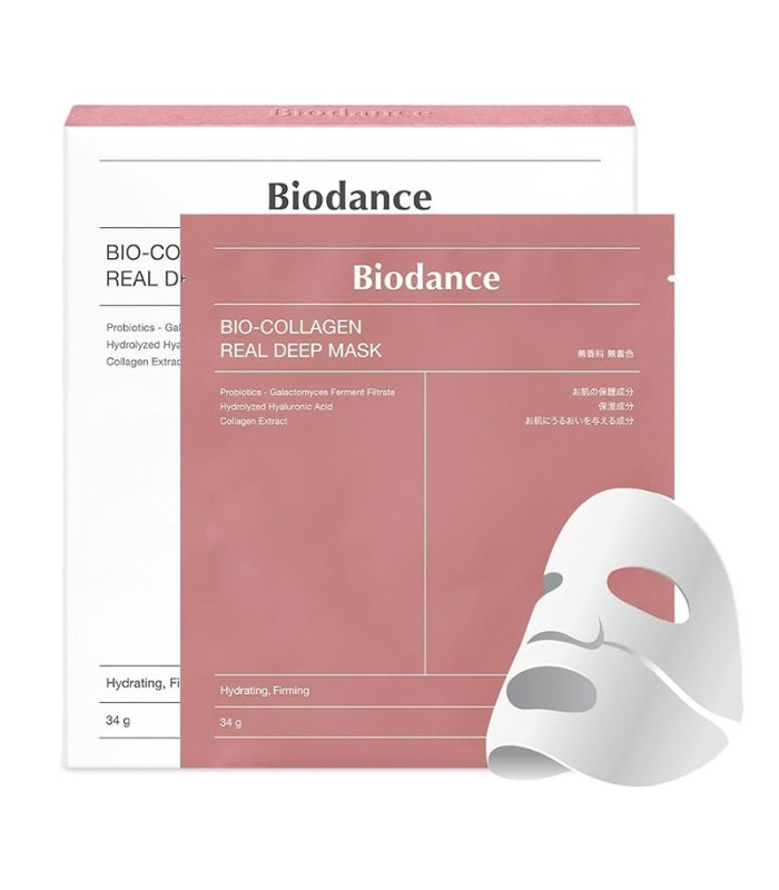 Biodance ماسک بیو کلاژن بایودنس ضد چروک و سفت کننده (پک 4 ورقه ای)بایودنس