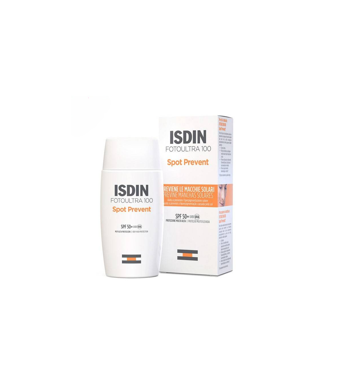 ISDIN کرم ضد آفتاب اسپات پریونت SPF50 حجم 50 میل ایزدین