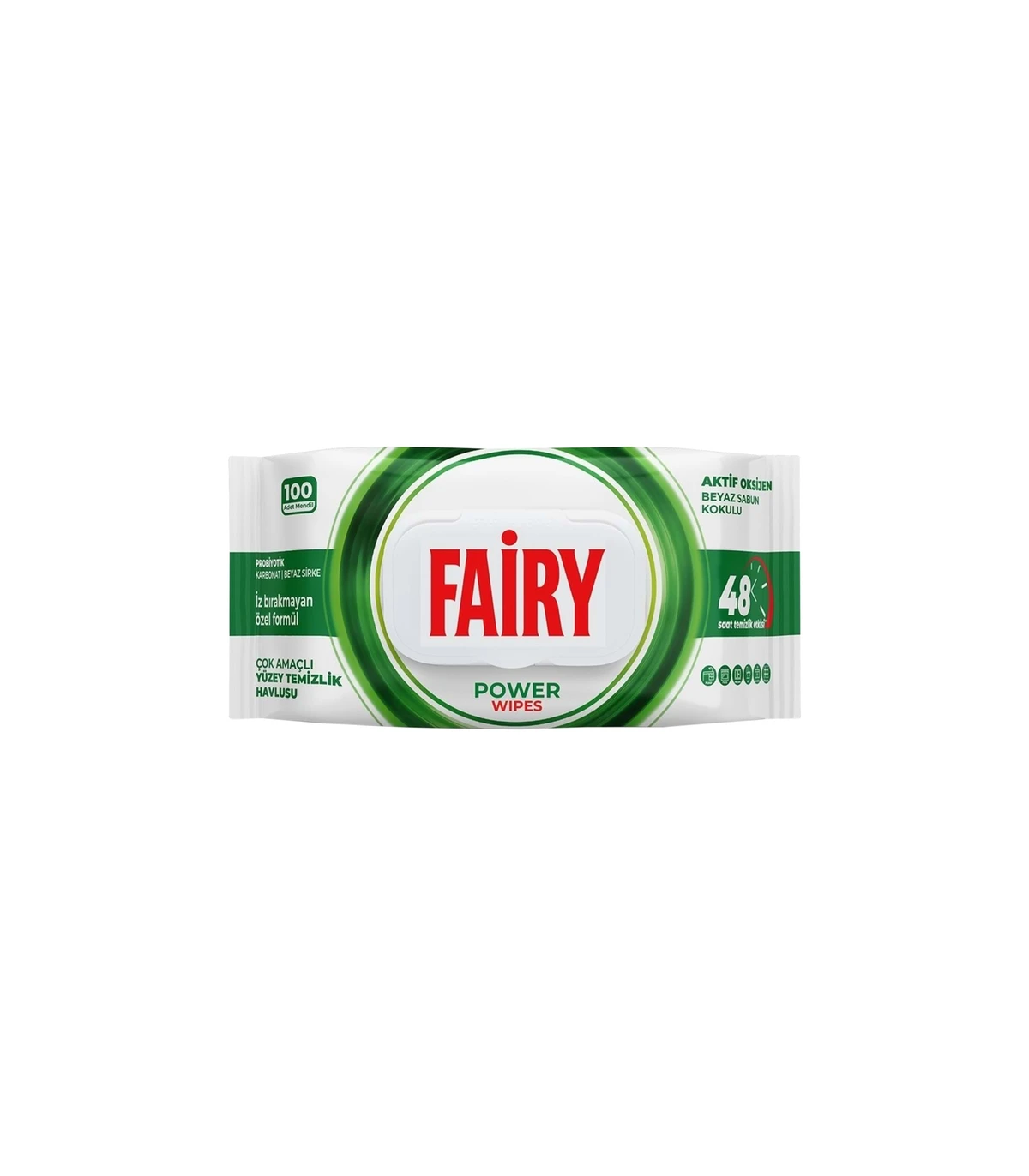 FAIRY دستمال سطوح چند منظوره فیری مدل پاور بسته 100 عددی