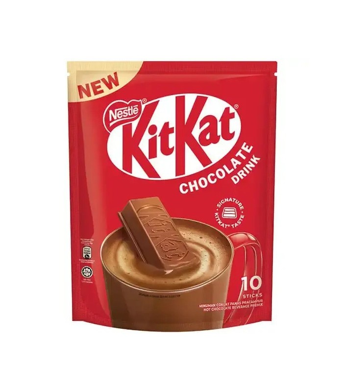 kitkat پودر هات چاکلت کیت کت 10عددی