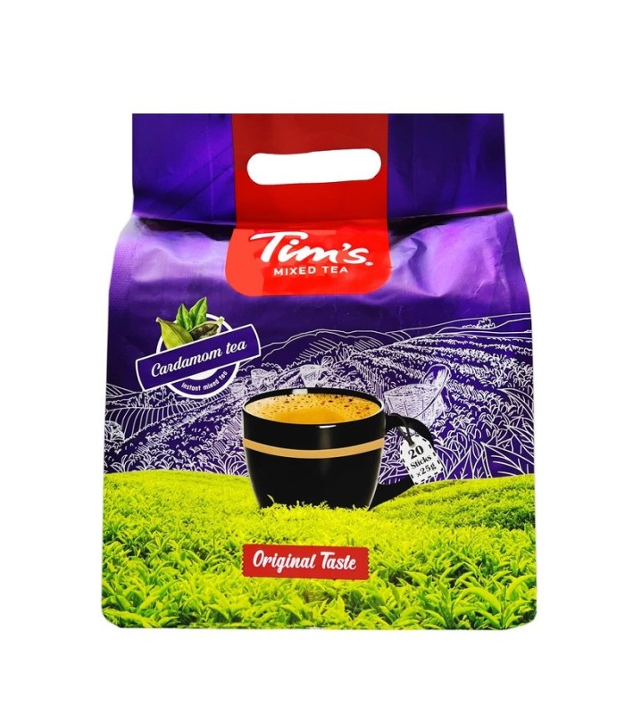 TIM'S شیر چای هل فوری 20 عددی تیمز