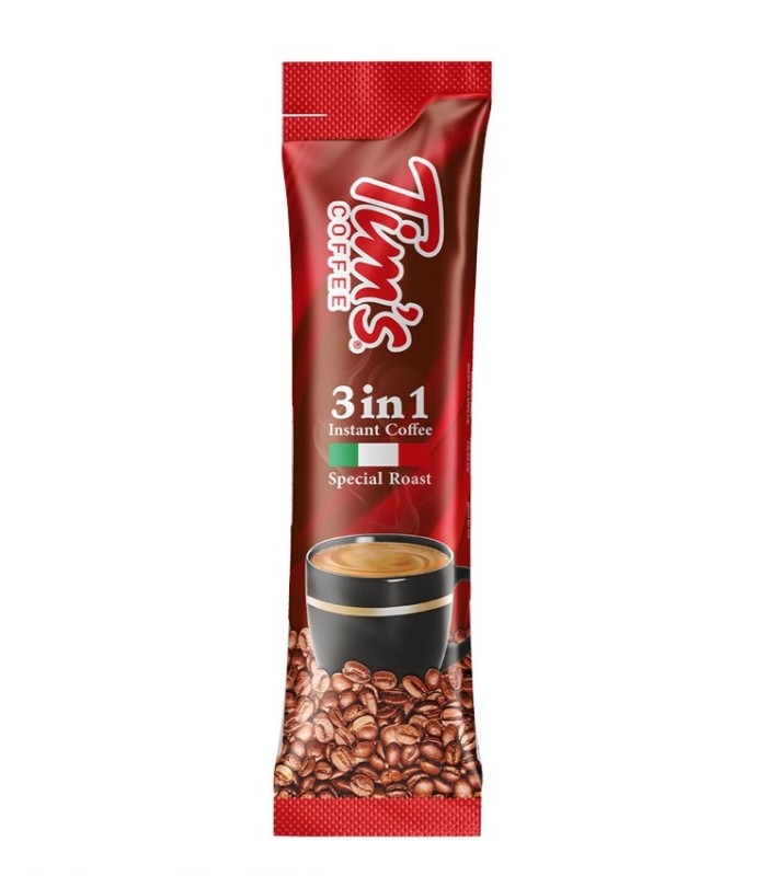 TIM'S قهوه فوری 3 در 1 بسته 20 عددی تیمز