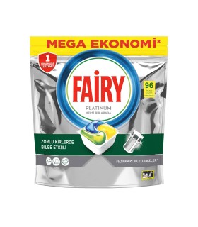 Fairy قرص ماشین ظرفشویی پلاتینوم 96 عددی فیری