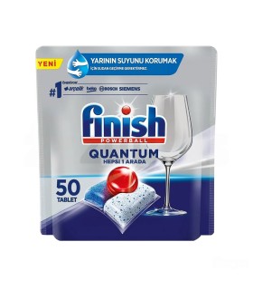 Finish قرص ماشین ظرفشویی کوآنتوم پاوربال 50 عددی فینیش