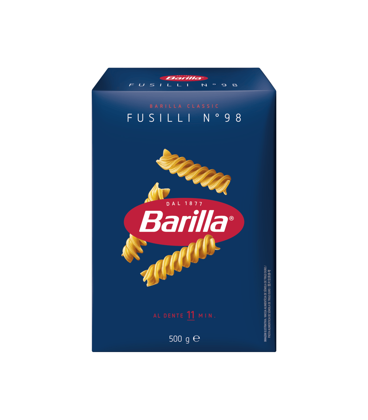 Barilla ماکارونی فسیلی 500 گرمی باریلا
