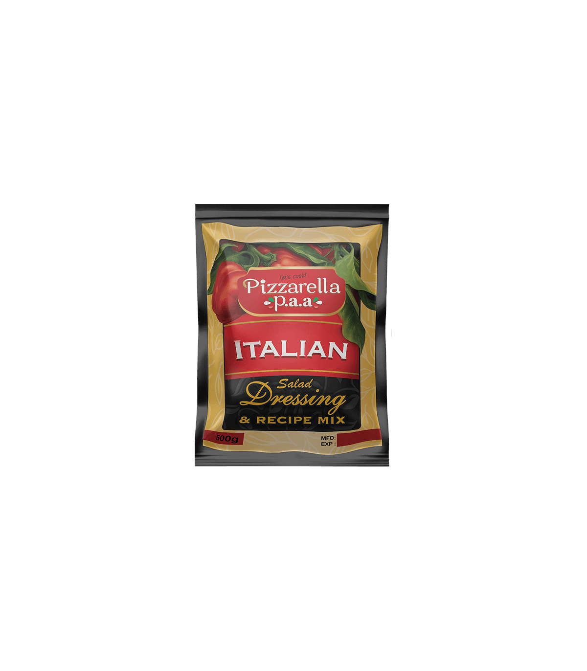 Pizzarella ادویه سالاد ایتالیائی 500 گرم پیزارلا