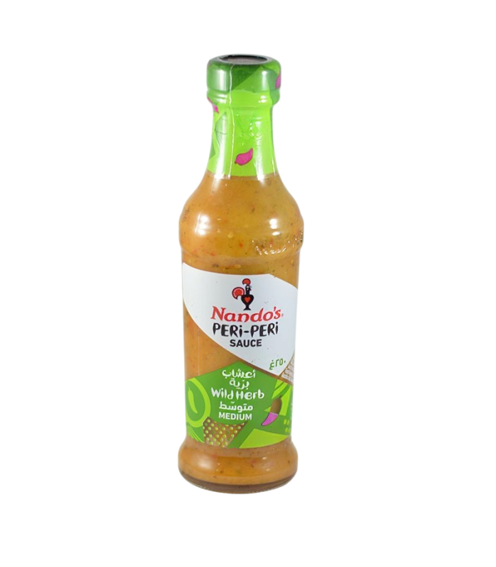 Nandos سس سبزیجات وحشی متوسط 250 گرمی ناندوز