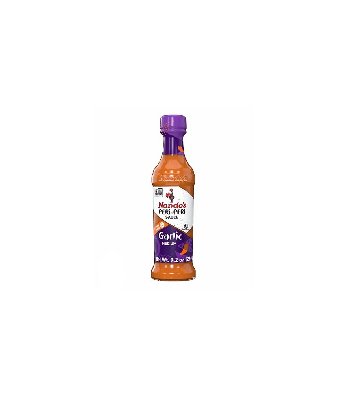 Nandos سس سیر متوسط 250 گرمی ناندوز