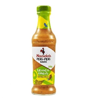 Nandos سس لیمو و سبزیجات خیلی ملایم 250 گرمی ناندوز