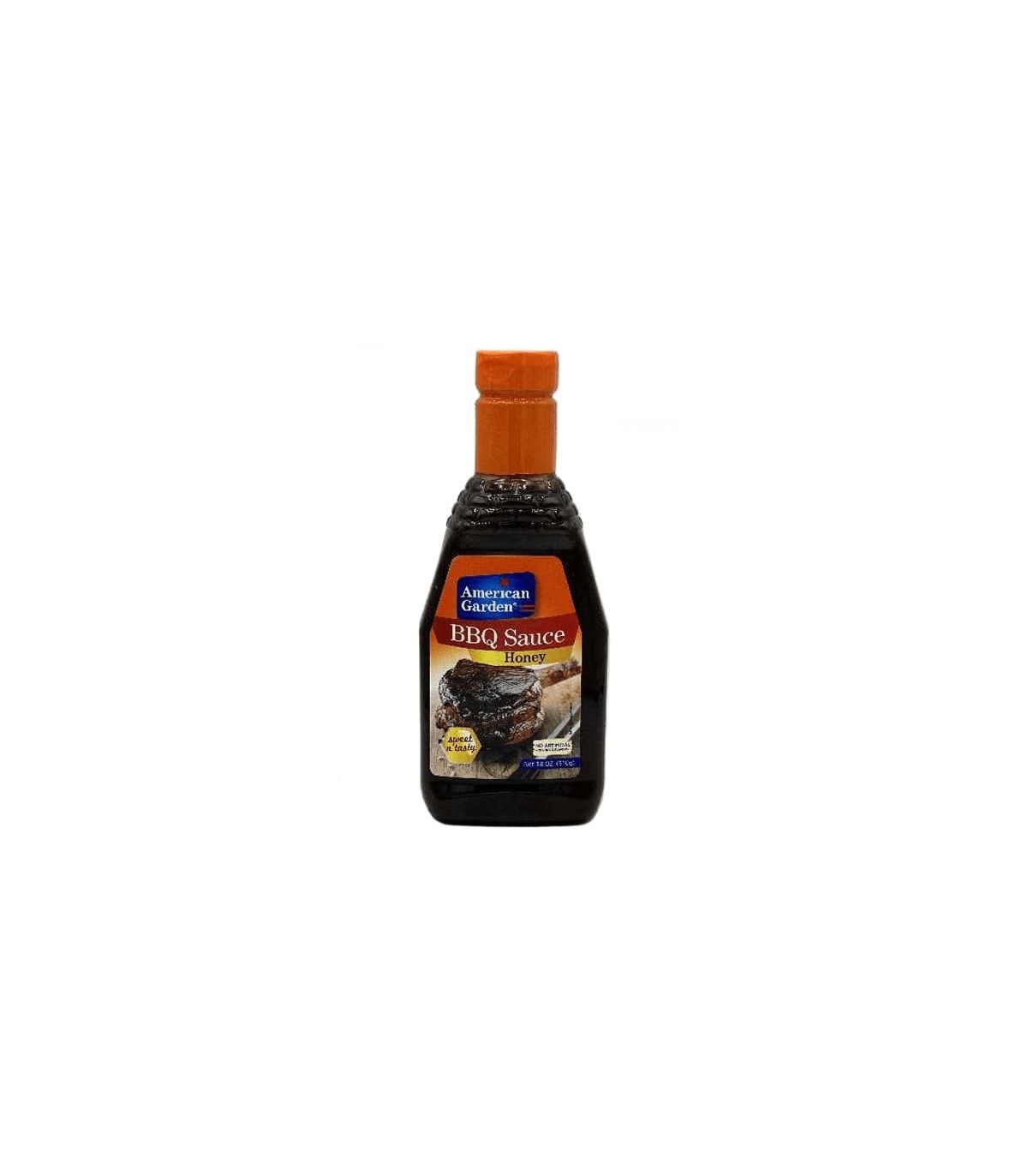 American Garden سس باربیکیو عسلی 510 گرمی آمریکن گاردن