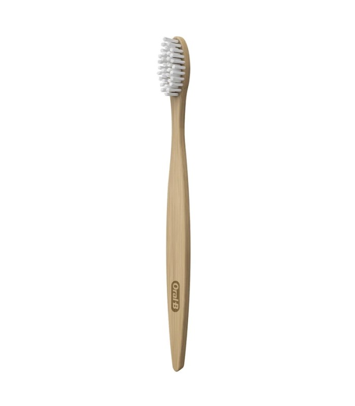 ORAL B مسواک ارگانیک گیاهی چوب بامبو درجه مدیوم اورال بی