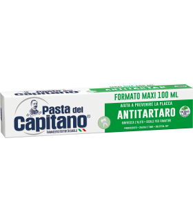 Capitano خمیر دندان ضد جرم و پوسیدگی دندان کاپیتانو اصل ایتالیا حجم 100 میل