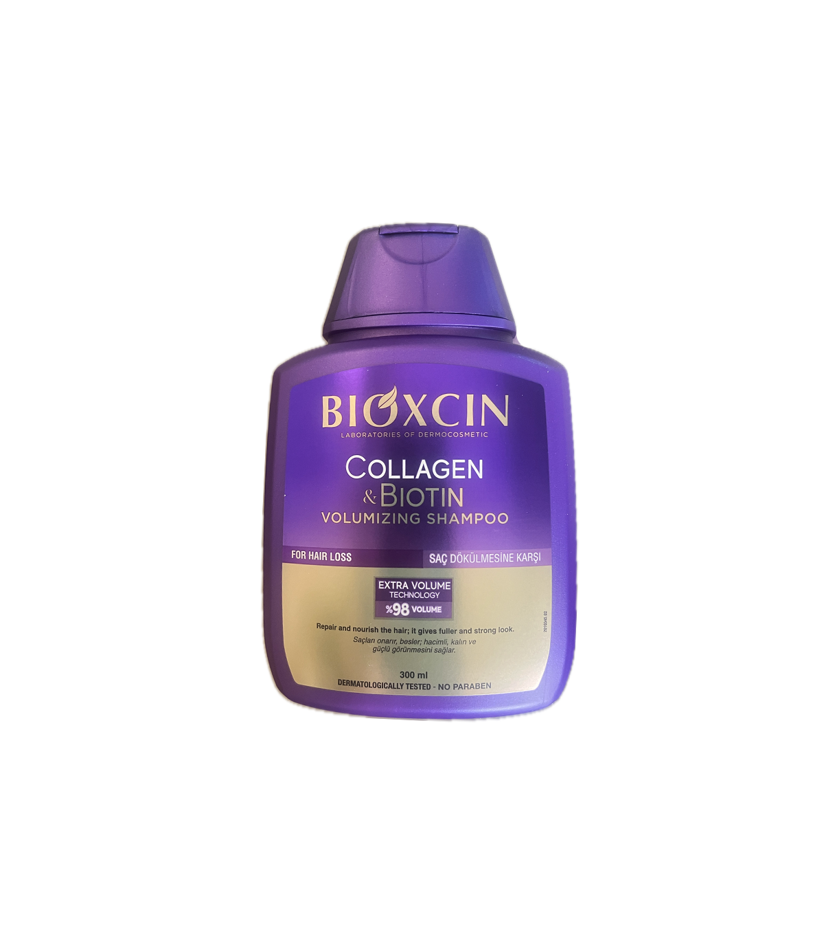 BIOXCIN شامپو حجم دهنده و ضد ریزش مو حاوی کلاژن و بیوتین بیوکسین 300 میل