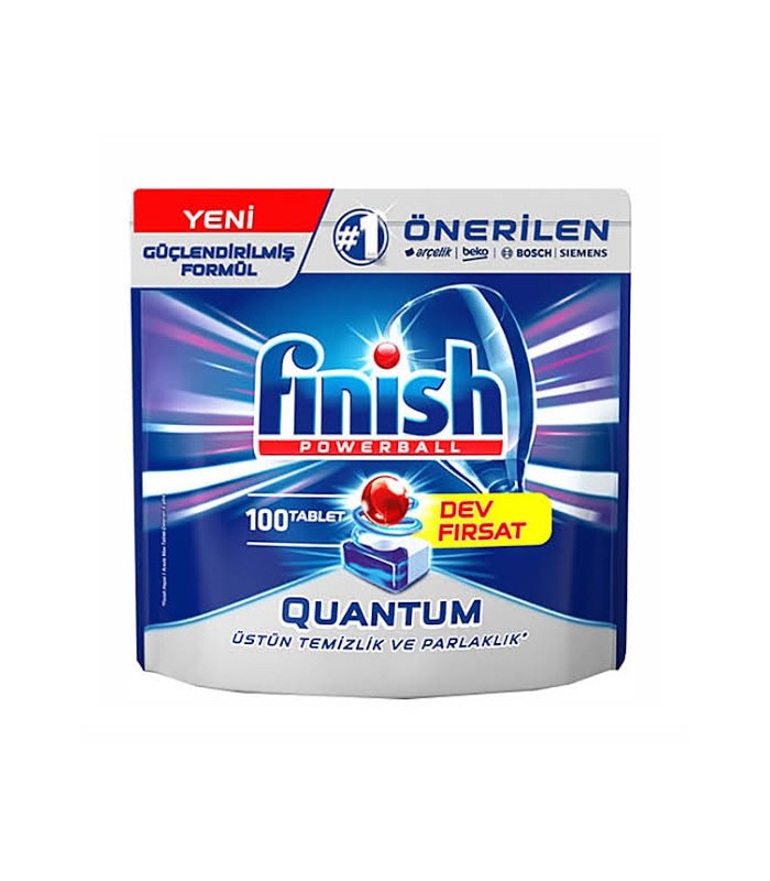 Finish قرص ماشین ظرفشویی کوآنتوم 100 عددی فینیش