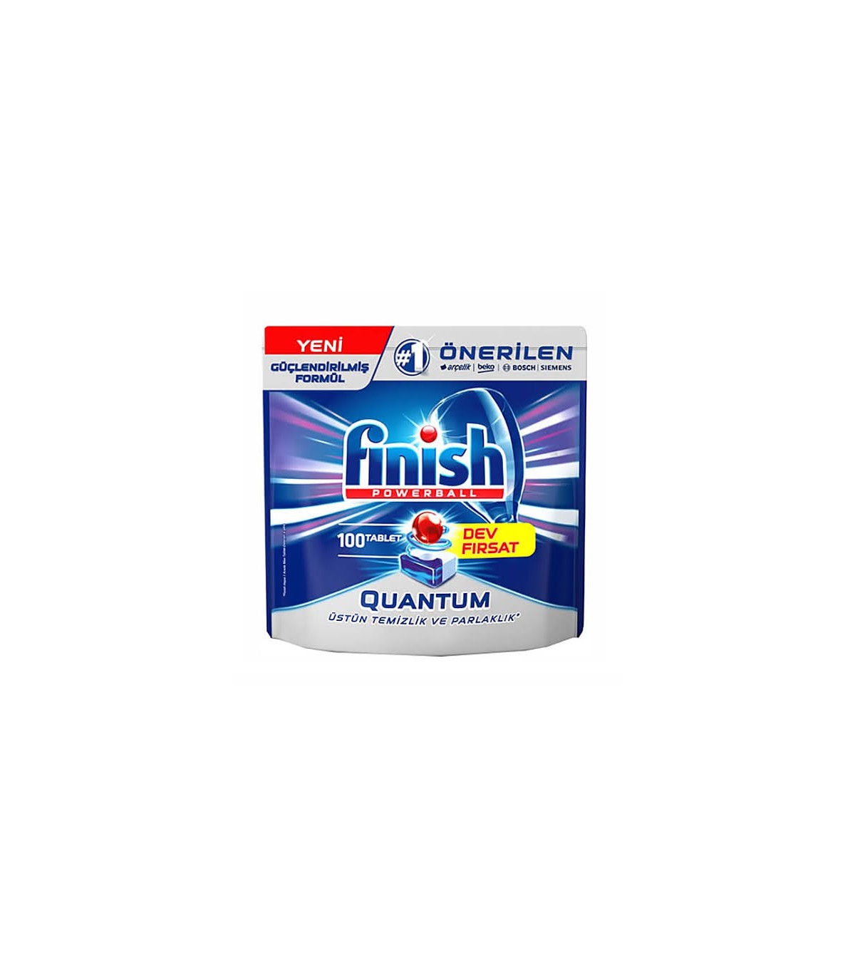 Finish قرص ماشین ظرفشویی کوآنتوم 100 عددی فینیش