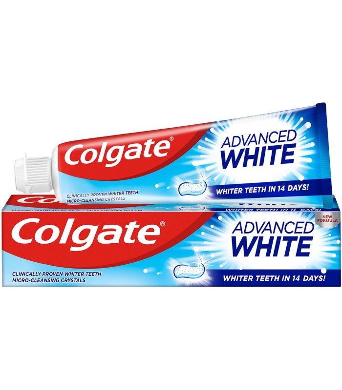 Colgate خمیردندان سفید کننده Advanced White حجم 100 میل کلگیت