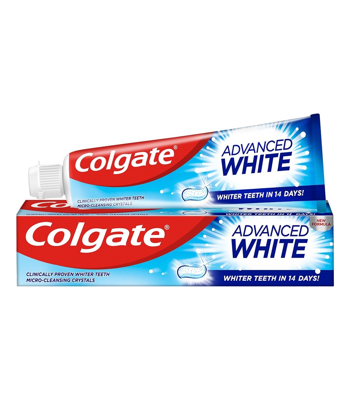 Colgate خمیردندان سفید کننده Advanced White حجم 100 میل کلگیت