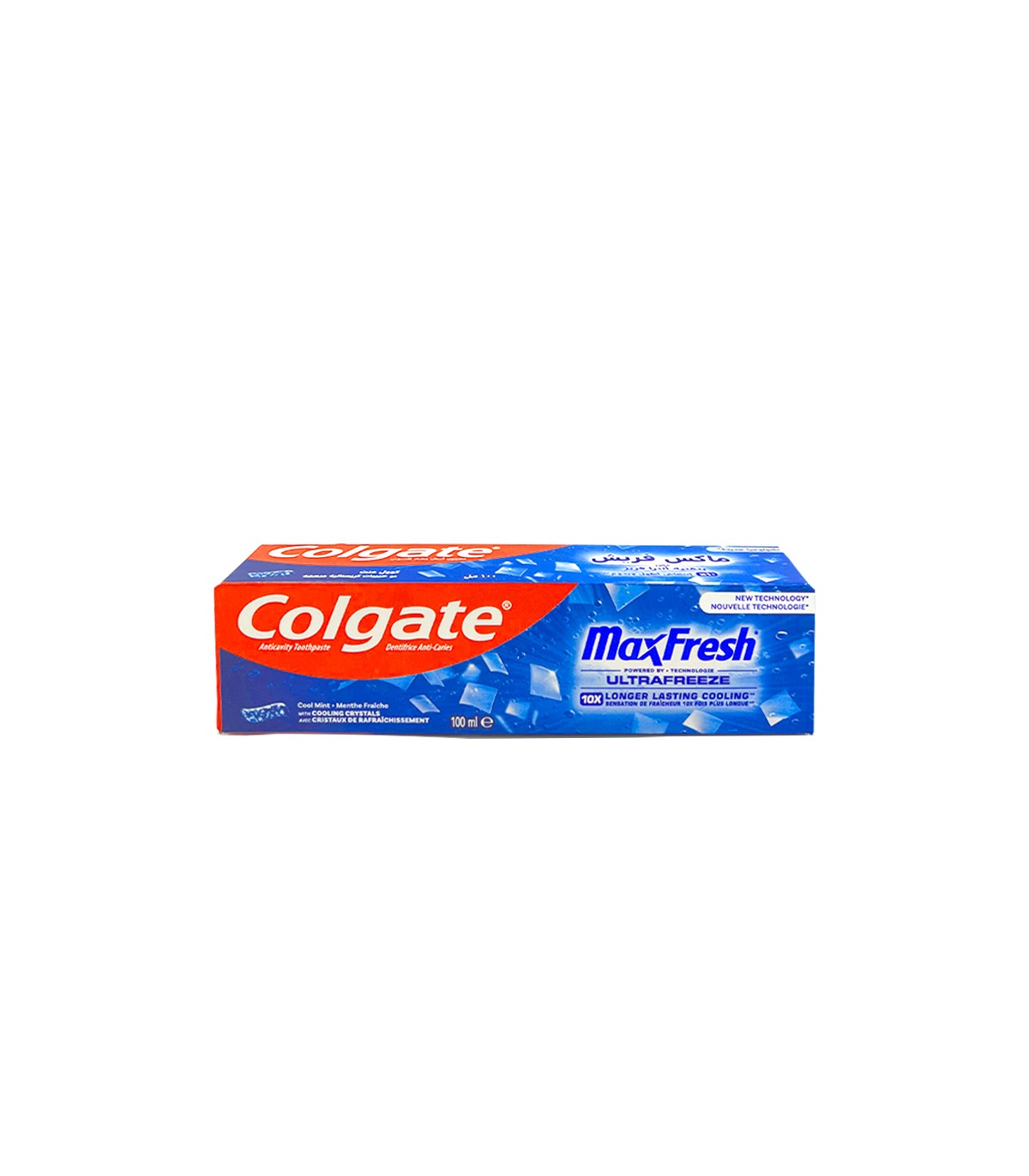 Colgate خمیردندان خنک کننده مکس فرش آبی مدل Max Fresh Ultrafreeze حجم 100 میل کلگیت