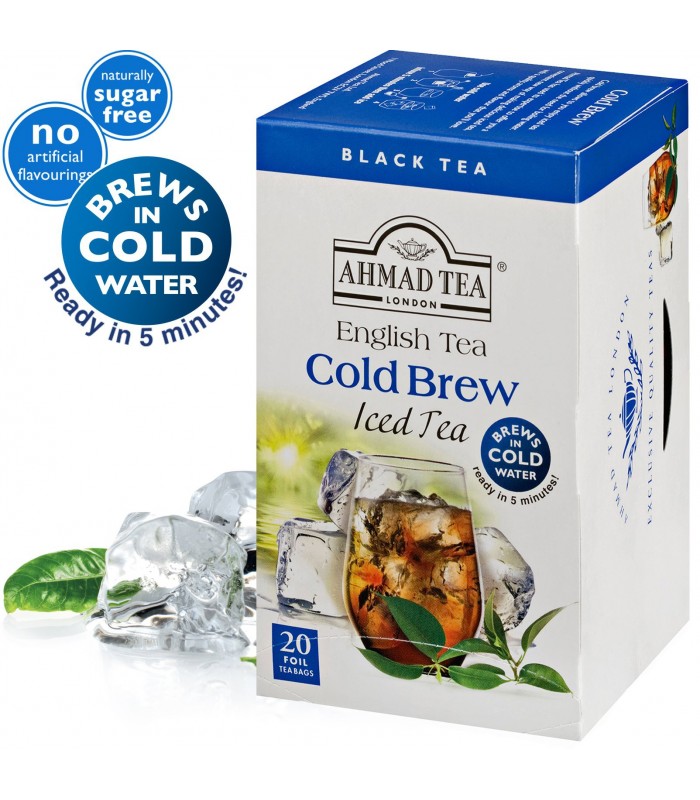 Ahmad Tea پک آیس تی 40 عددی همراه با ماگ مخصوص درب دار چای احمد تی