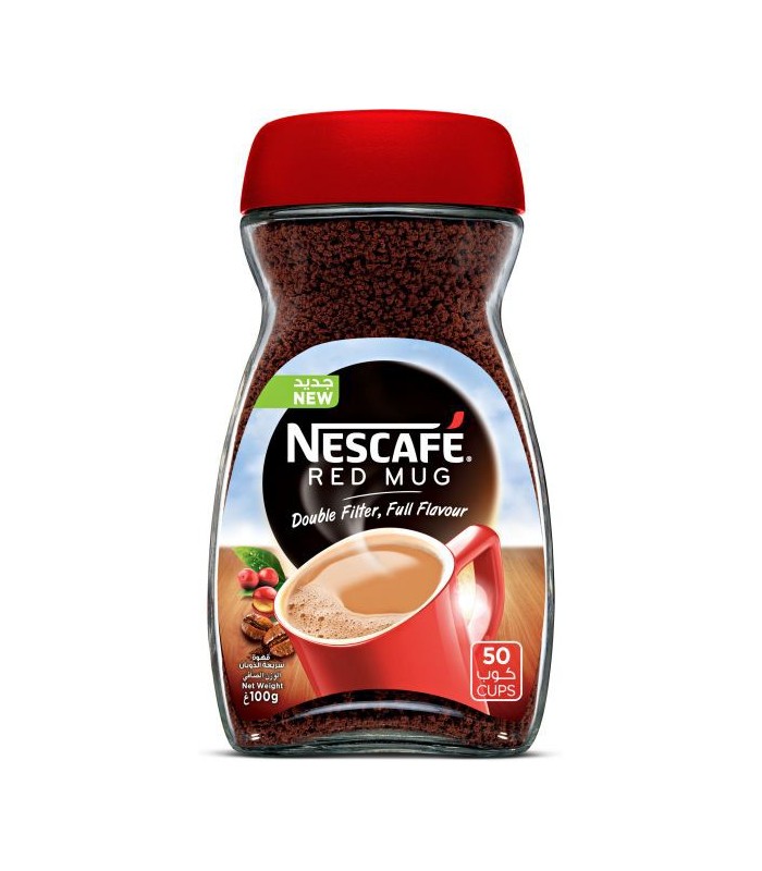 Nescafe قهوه فوری 100 گرمی کلاسیک رد ماگ نسکافه