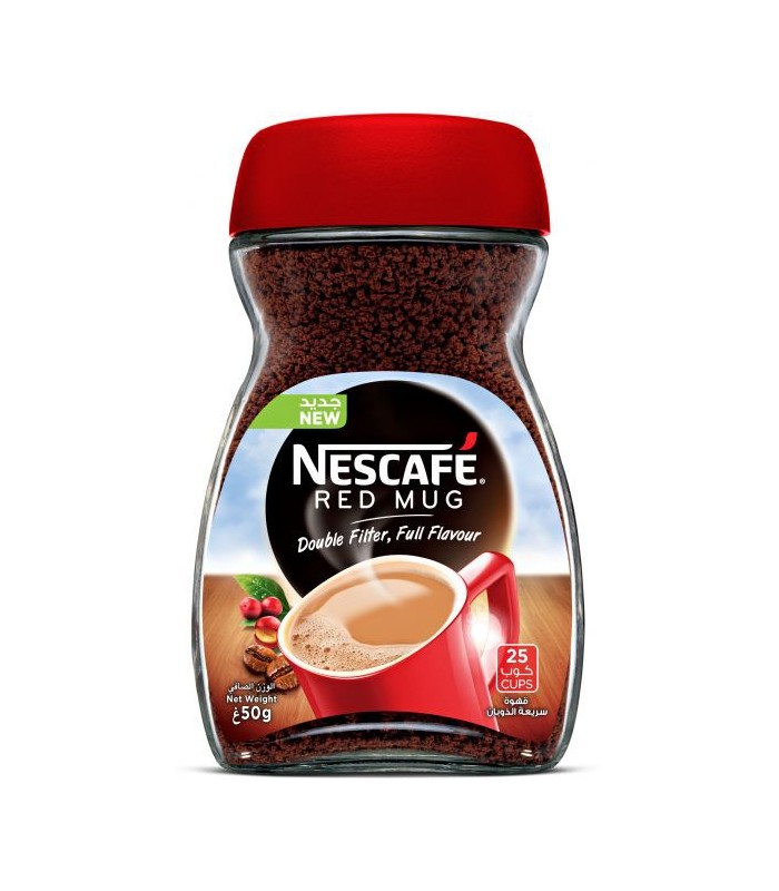 Nescafe قهوه فوری 50 گرمی کلاسیک رد ماگ نسکافه