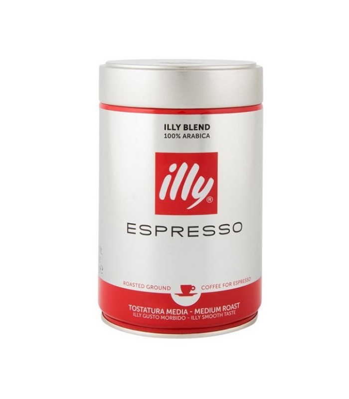 Illy پودر قهوه اسپرسو مدیوم روست 250 گرمی ایلی