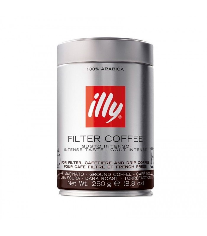 Illy پودر قهوه فیلتر دارک رست 250 گرمی ایلی