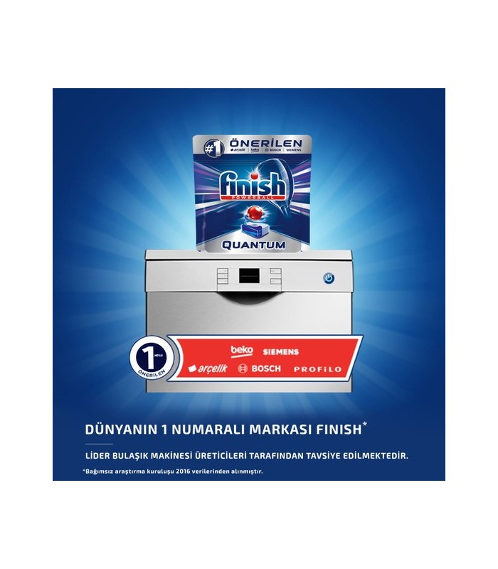 Finish قرص ماشین ظرفشویی کوآنتوم 100 عددی فینیش