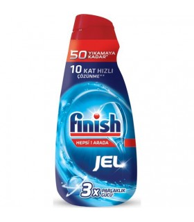 Finish ژل ماشین ظرفشویی همه کاره 1 لیتری فینیش